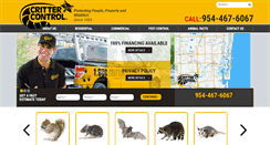 Desktop Screenshot of crittercontrolftlauderdale.com